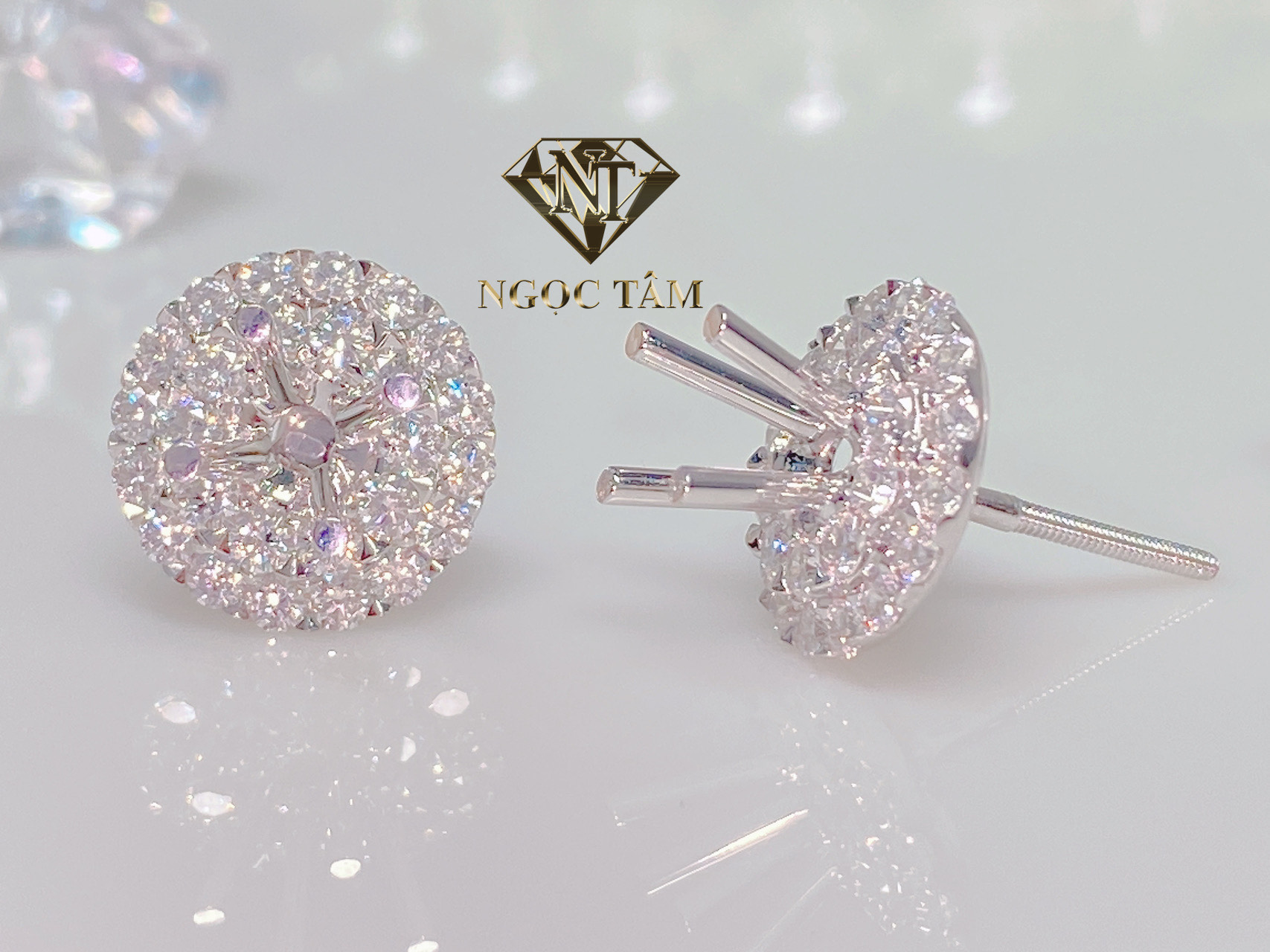 Bông tai xoàn - VB01788