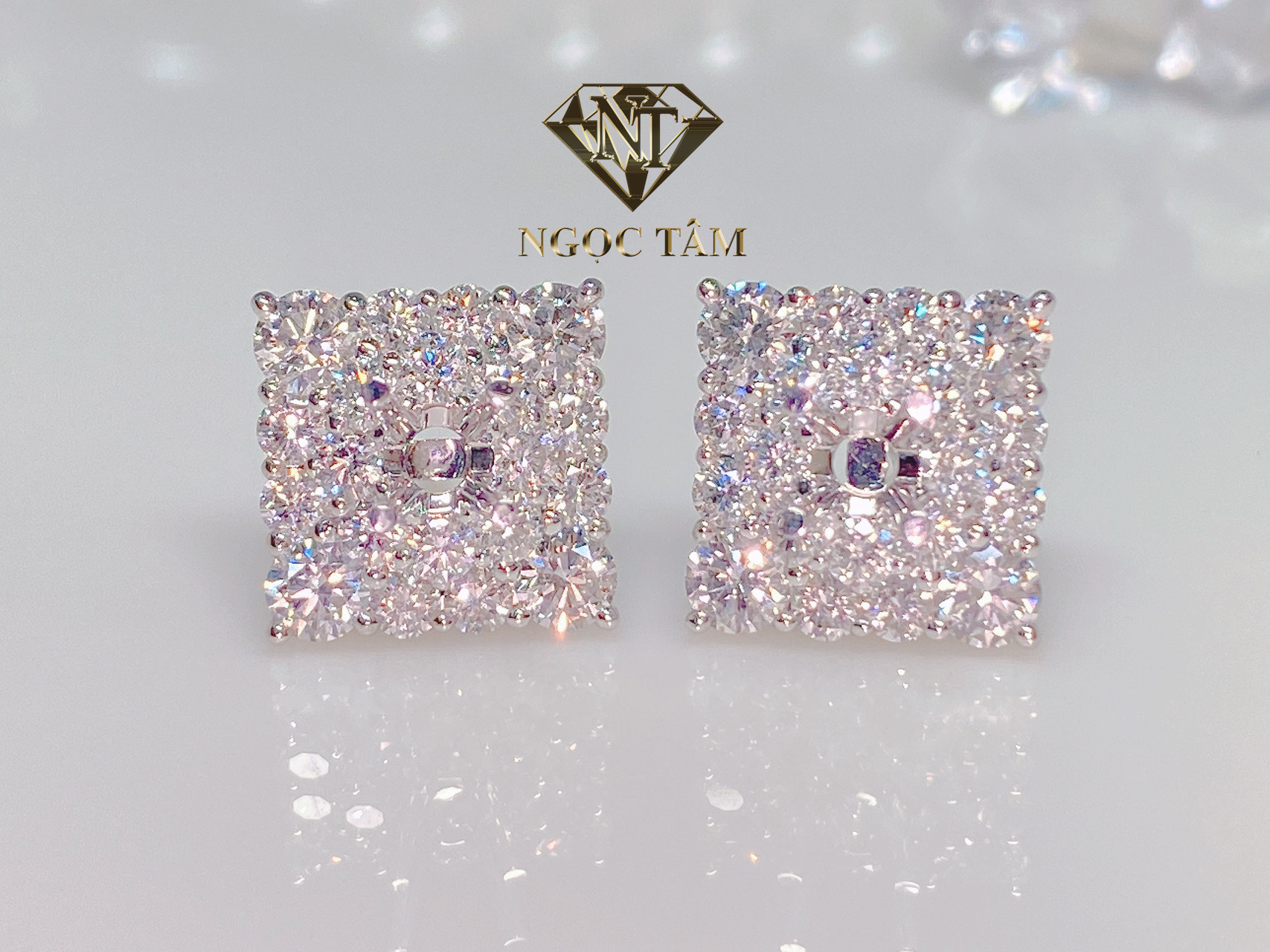 Bông tai xoàn - VB02876